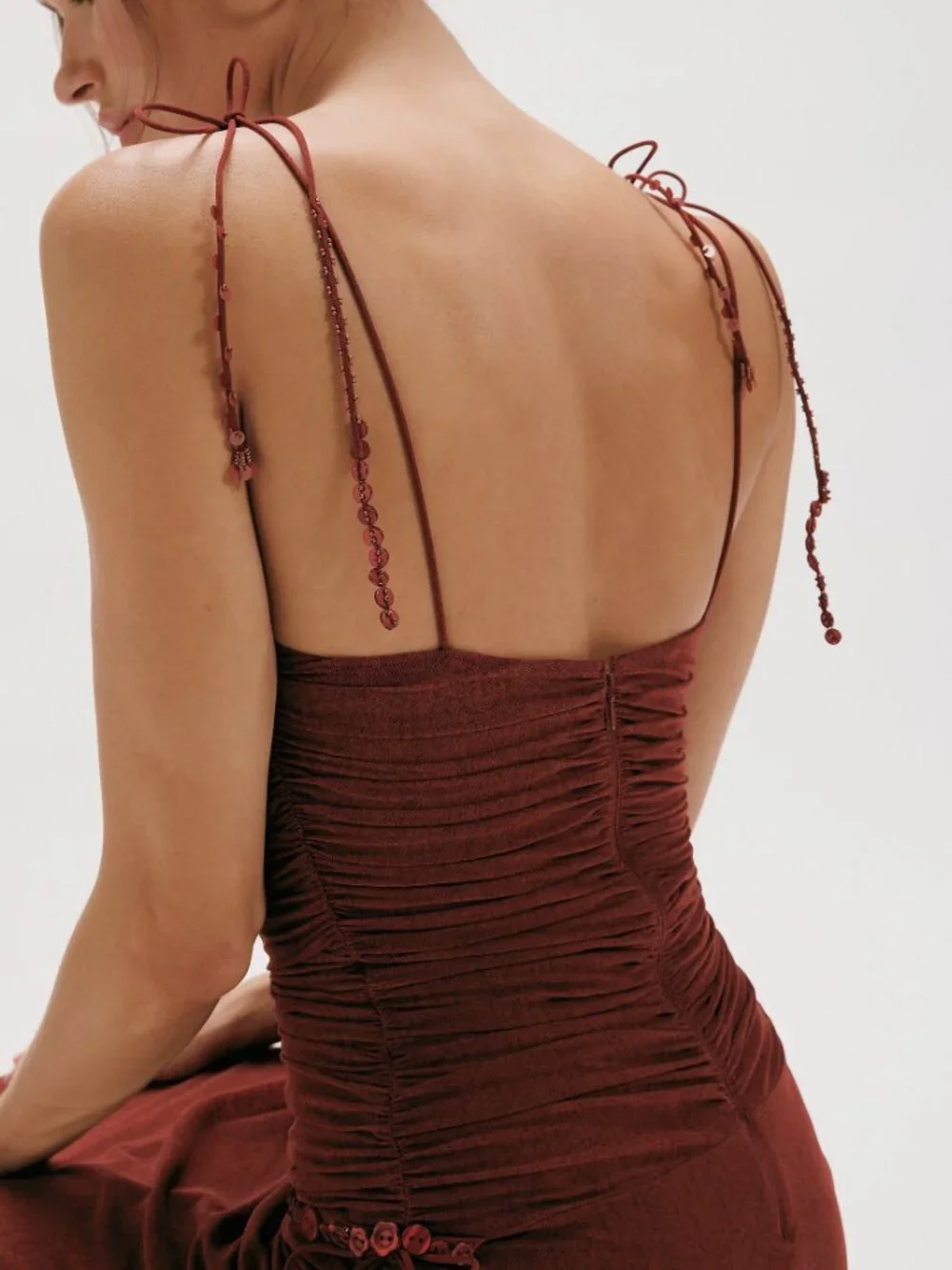 FREE PEOPLE Pearl Drift Maxi Dress / Paper Lantern - Picture 4 of 5